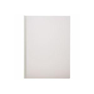 （まとめ）ライオン事務器 レポートカバー A4タテ約50枚収容 ホワイト RC-53 1パック(10冊) 〔×5セット〕