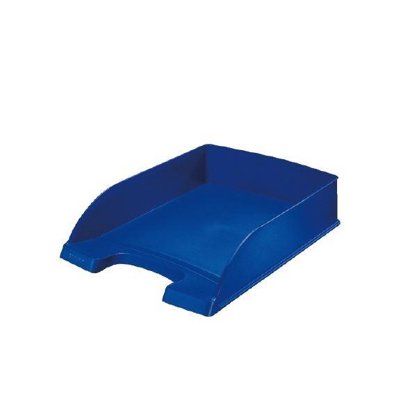 (まとめ）ライツ レタートレー スタンダード ブルー〔×5セット〕