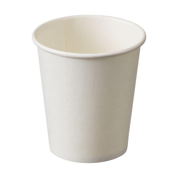 （まとめ）アートナップ 紙コップ 白無地90ml（3オンス）PS-102 1パック（100個）〔×20セット〕