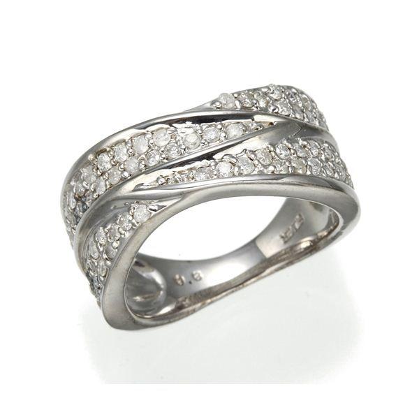 ★11時間以内発送★美品 0.6ctダイヤリング 指輪 ワイドパヴェリング 11号 【GM7777888479】(27365円)