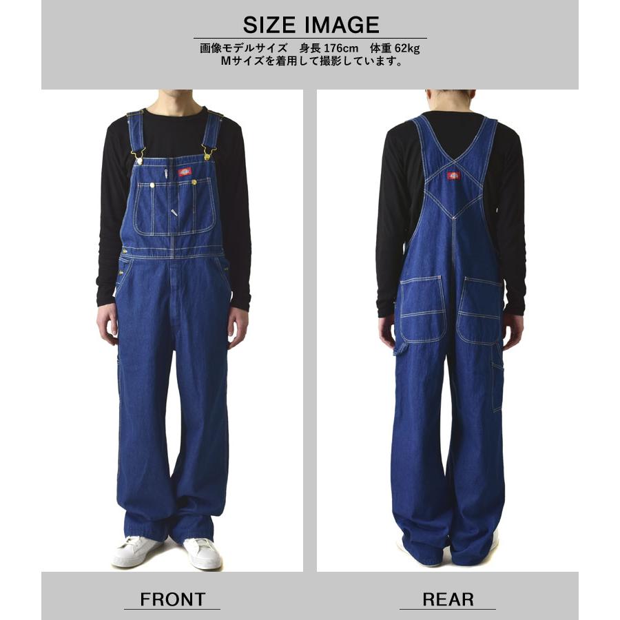 【美品❗️】Dickies オールインワン　ツナギ　オーバーオール【状態⭕️】 Dickies ディッキーズ オーバーオール 83294 メンズ デニム