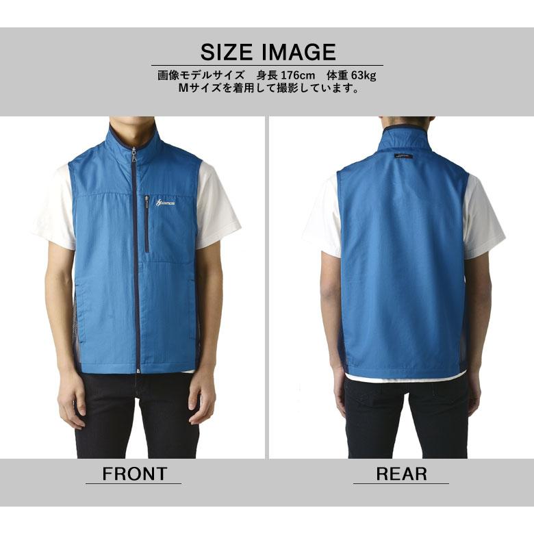 ベスト ジレ 速乾 メンズ ALBATROSS アルバトロス COOL 両サイド メッシュ スポーツ ポケット付き アウター A4K セール【パケ1】 爆買 | ALBATROSS | 10