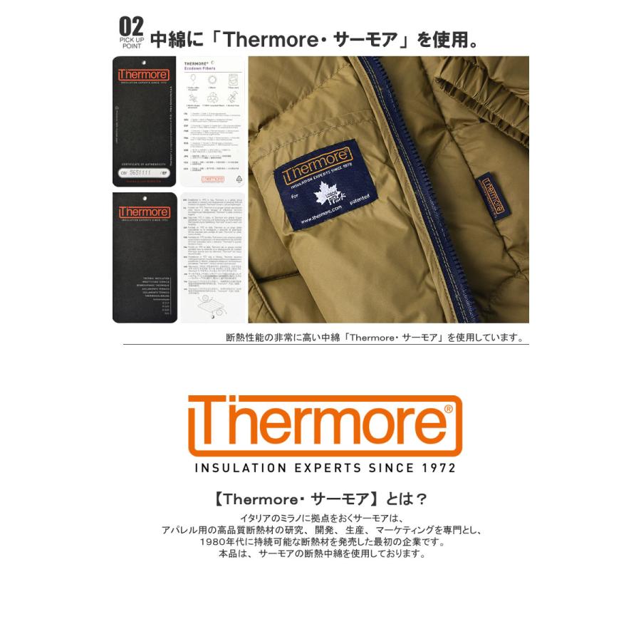 ロゴス LOGOSPark メンズ Thermoreサーモア エコダウンジャケット 中綿 ブルゾン アウター正規品 セール A7A 爆買 | LOGOS | 07