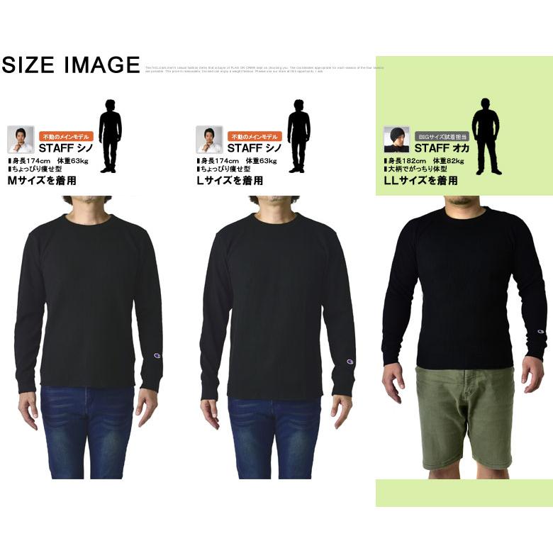 Champion チャンピオン ロングスリーブTシャツ メンズ ワッフル Champion チャンピオン ロングスリーブTシャツ メンズ ワッフル