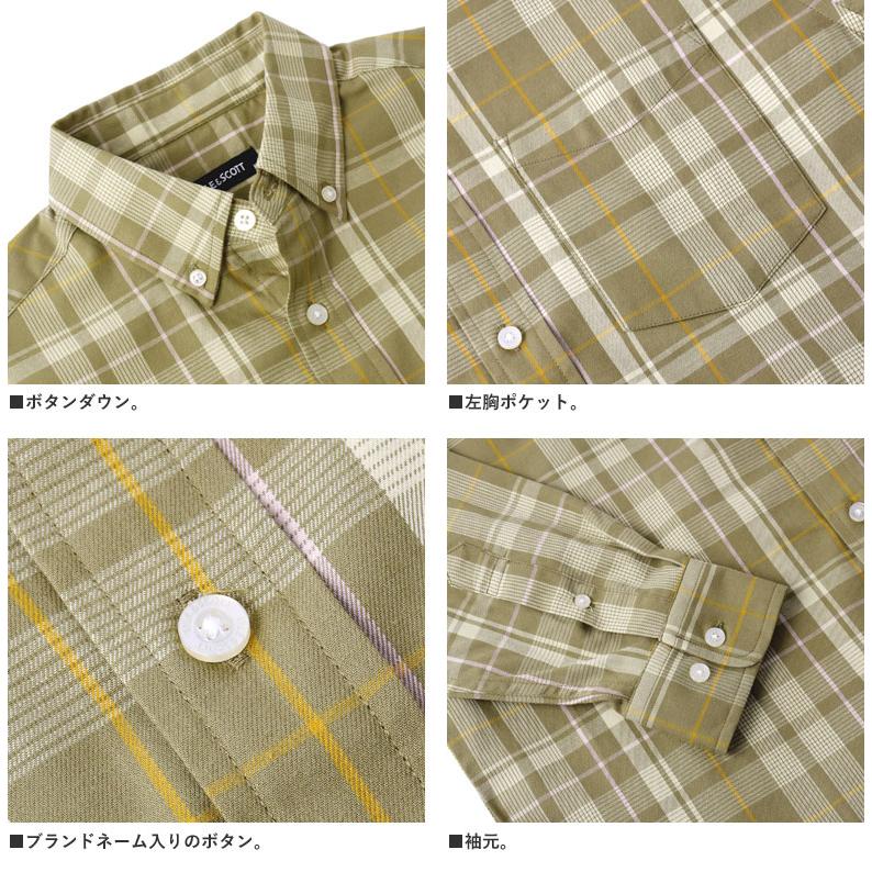 LYLE&SCOTT ライル&スコット メンズ ピーチコットン ボタンダウンシャツ カジュアルシャツ 長袖シャツ 綿100％ 正規品 B2S セール【パケ1】 爆買 | LYLE&SCOTT | 06