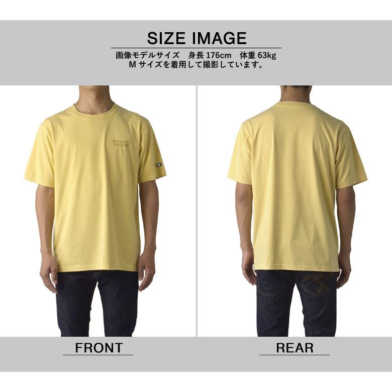 Champion チャンピオン ウォッシュ加工 Tシャツ メンズ 半袖T 速乾 UVカット 接触冷感 遮熱 カットソー トップス 正規品 C3-BS303 B3E セール【パケ2】 爆買 | Champion | 08