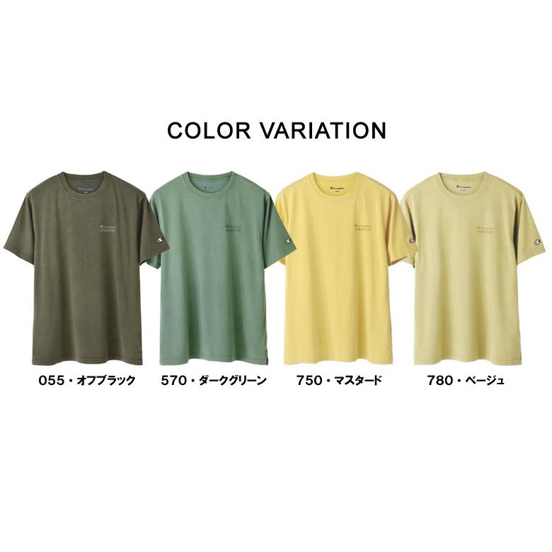 Champion チャンピオン ウォッシュ加工 Tシャツ メンズ 半袖T 速乾 UVカット 接触冷感 遮熱 カットソー トップス 正規品 C3-BS303 B3E セール【パケ2】 爆買 | Champion | 11