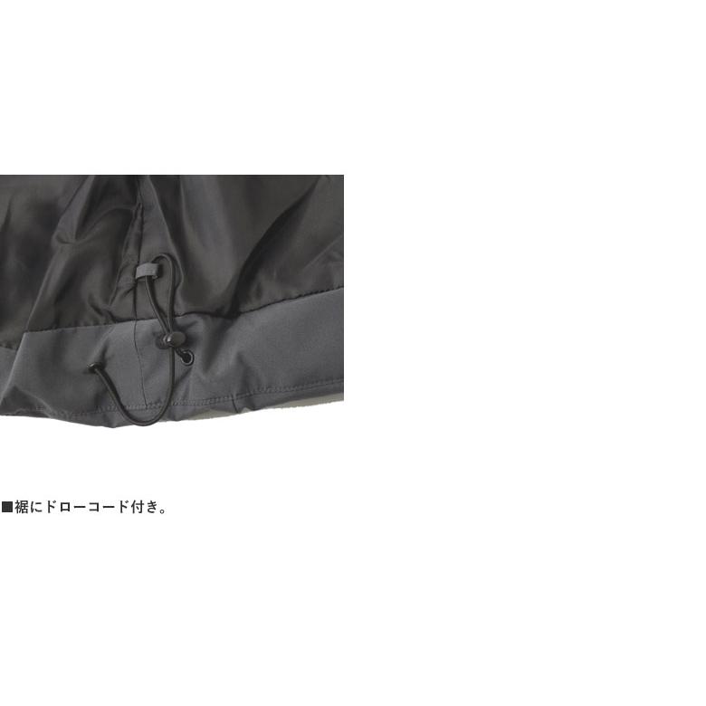 メンズ 撥水 防風 保温 シームレス 中綿 フーディジャケット ブルゾン 秋冬アウター 中綿ジャケット フェイクダウン 止水ジッパー ストレッチ B3J セール 爆買 | FLAG ON CREW | 09