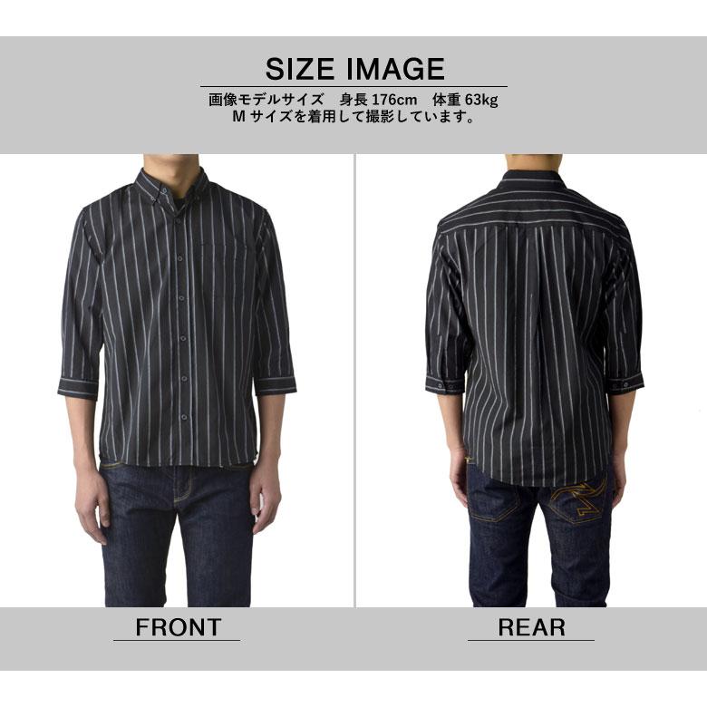 エムエフエディトリアル m.f.editorial アルティマ ショートボタン ... ビジネス かじゅある 長袖 メンズシャツ ビジカジ チェック ストライプ 七分袖 ワイシャツ ストレッチ ボタンダウン アイス