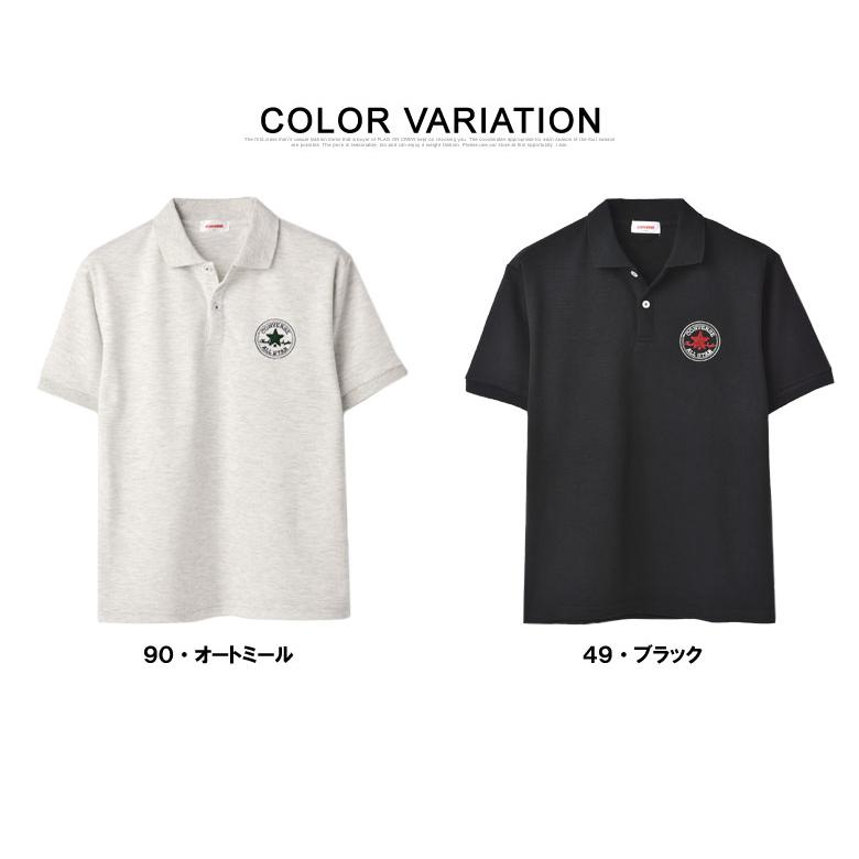 CONVERSE コンバース メンズ ポロシャツ 半袖 ワンポイント