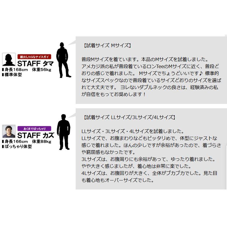 FLAG ON CREW 長袖Tシャツ メンズ ロンT 無地 カットソー