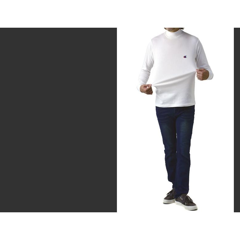 Champion チャンピオン 保温 ハイネック タートルネック 裏起毛 Champion チャンピオン 保温 ハイネック タートルネック 裏起毛