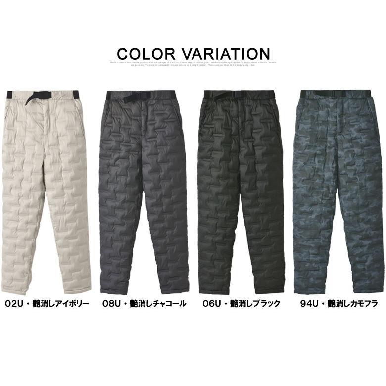 FLAG ON CREW ファイバーダウンパンツ メンズ 中わた防寒パンツ FLAG ON CREW ファイバーダウンパンツ メンズ 中わた防寒パンツ