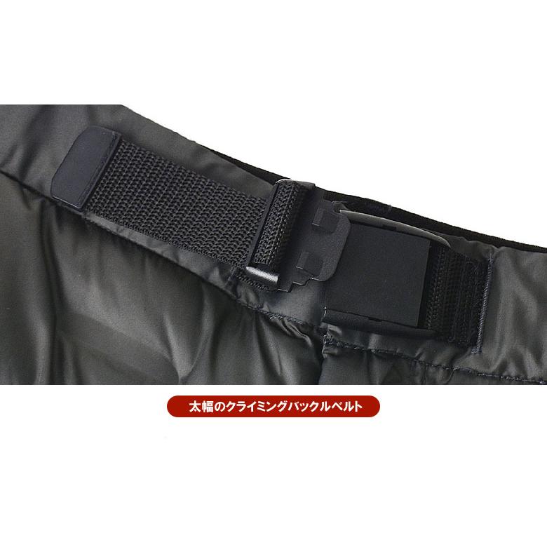 ファイバーダウンパンツ メンズ 中わた防寒パンツ シームレスパンツ 前あきパンツ 冬用 ボトムス セール B7H 爆買 | FLAG ON CREW | 10