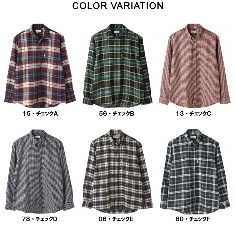 FIRST DOWN FIRSTDOWN the basic ファーストダウン ネルシャツ