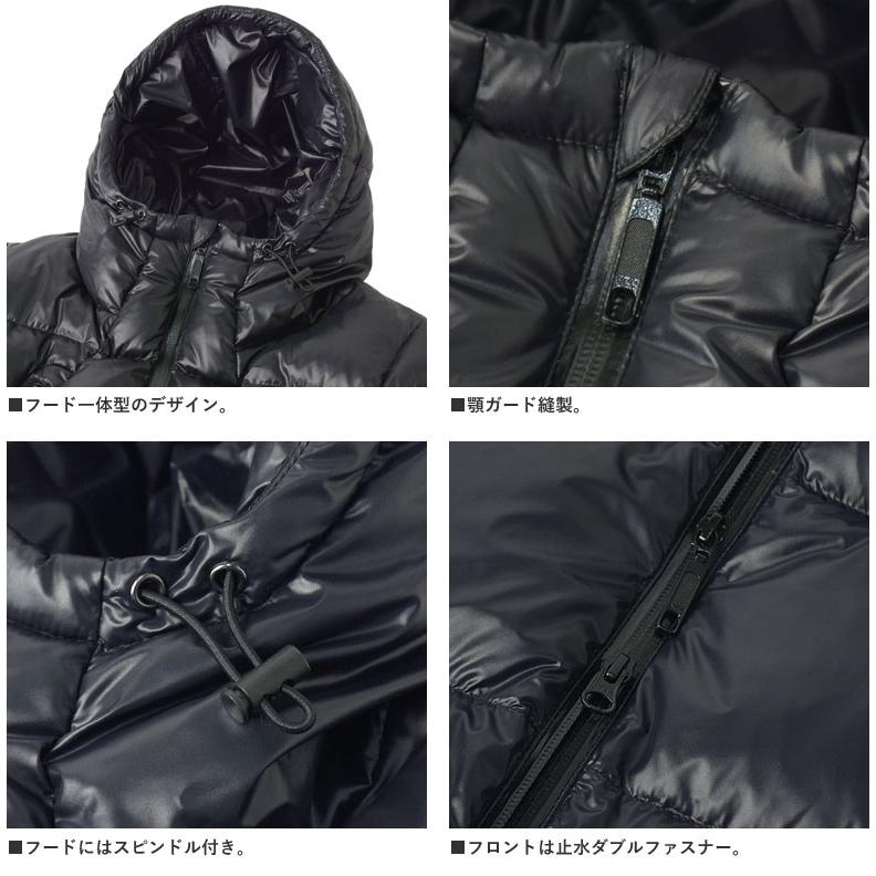 FLAG ON CREW 日本精製 河田ダウン使用 メンズ ダウンジャケット