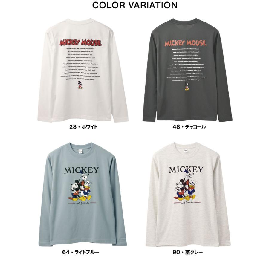 Disney（ディズニー） Tシャツ 長袖 メンズ カットソー トップス