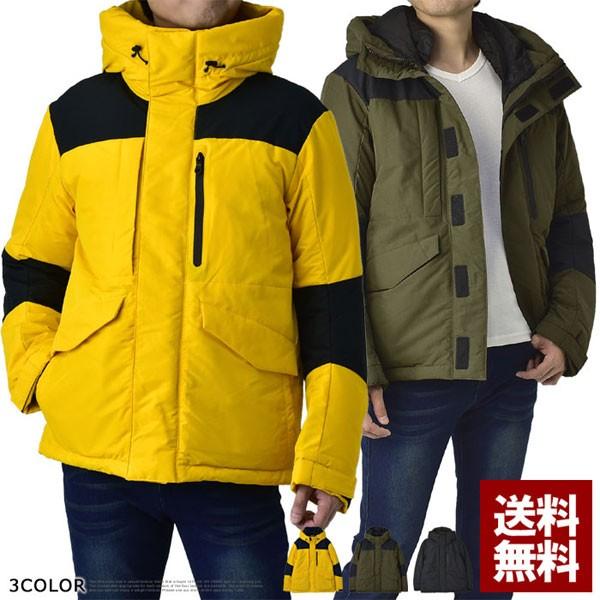 メンズ デッキジャケット N-1 中綿 ミリタリー ブルゾン 秋冬 ボア襟 裏地付き セール C4K 爆買 | FLAG ON CREW