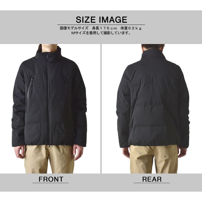 JEEP ダウンジャケット 80%ダウン メンズ 脱着式フード ロゴマッチ 英