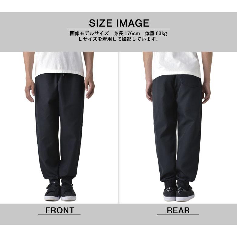 メンズ リラックスイージーパンツ ジョガーパンツ ポリエステルツイル ボトムス 紳士 男性 ウエスト伸縮 裾上げ不要 C7X セール【パケ1】 爆買 | FLAG ON CREW | 09