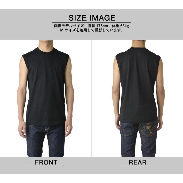Hanes（ヘインズ） Tシャツ ノースリーブ スリーブレス 黒 黒T クロ 7