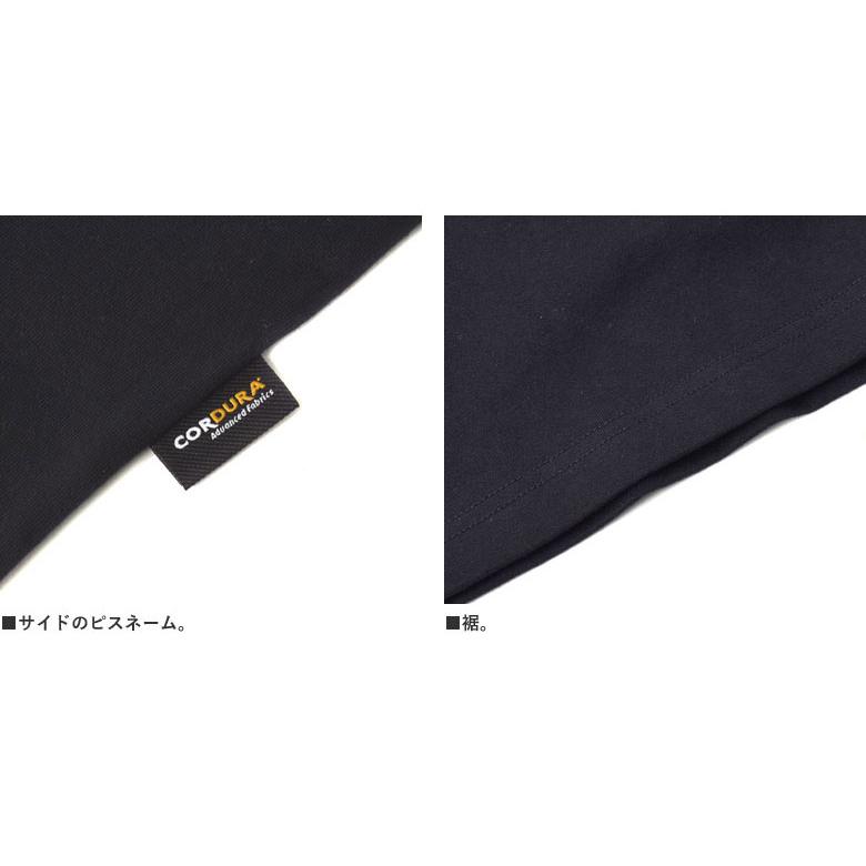 CORDURA 無地Tシャツ メンズ トップス 白Tシャツ 黒Tシャツ コーデュラ ファブリック ナイロン 高耐久 軽量 SLOTH ETHICAL WEAR D2C セール【パケ2】 爆買 | FLAG ON CREW | 08