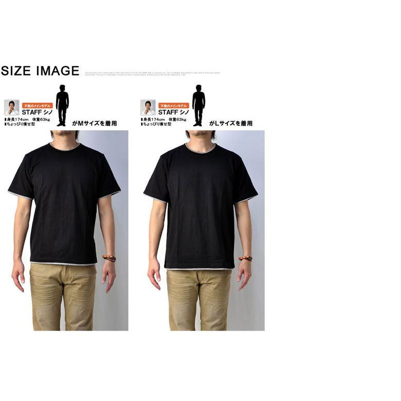 最終値下げ!! 訳あり‼️2枚組 Tシャツ クルーネック 半袖 メンズ FLAG ON CREW クルーネック 半袖 Tシャツ メンズ 無地Tシャツ 2重