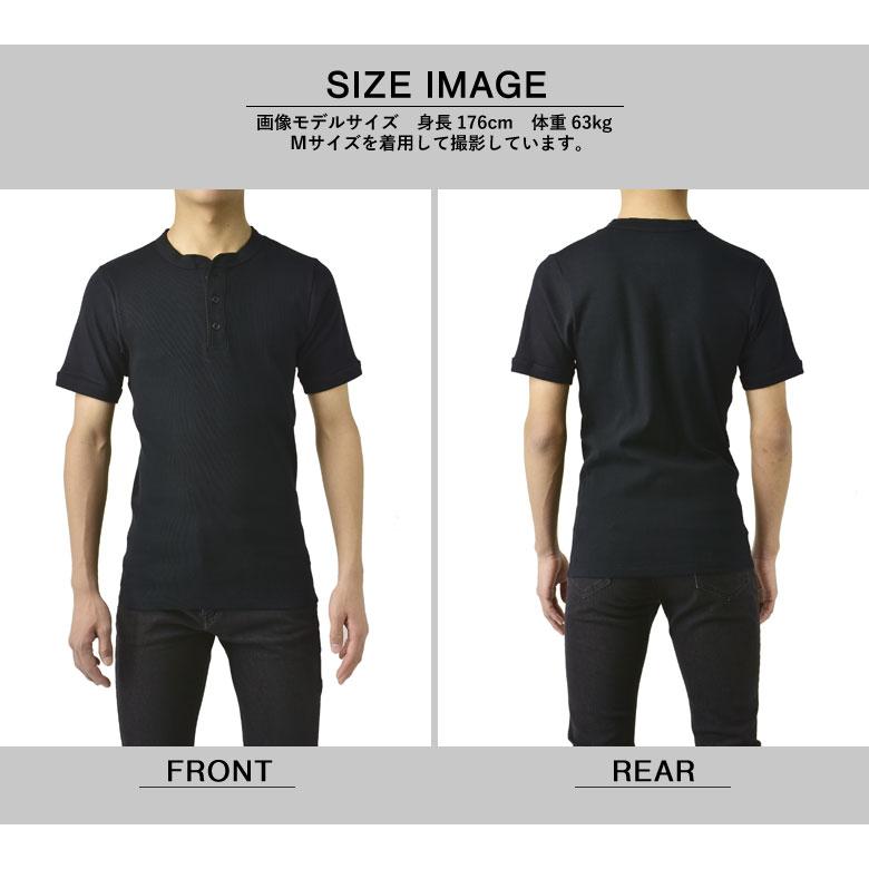 BEEFY-T Tシャツ 無地 半袖 ヘビーオンス ヘンリーネック ビーフィーT