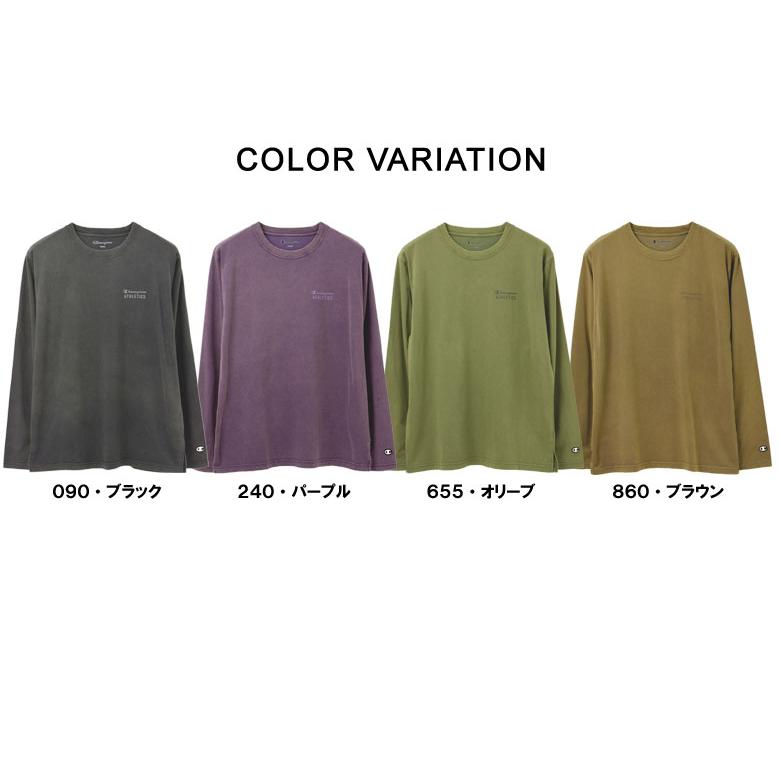 Champion（チャンピオン） 速乾 Tシャツ 長袖 メンズ ロングスリーブ