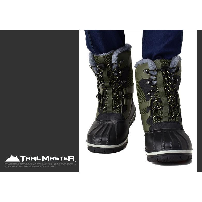 アシックス商事 スノーブーツ メンズ 防水ブーツ トレイルマスター