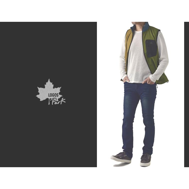 最終処分 ロゴス LOGOSPark メンズ ナイロンベスト 撥水加工 メッシュ裏地 アウトドア 軽量 正規品 X1E セール【パケ1】 爆買 | LOGOS | 05