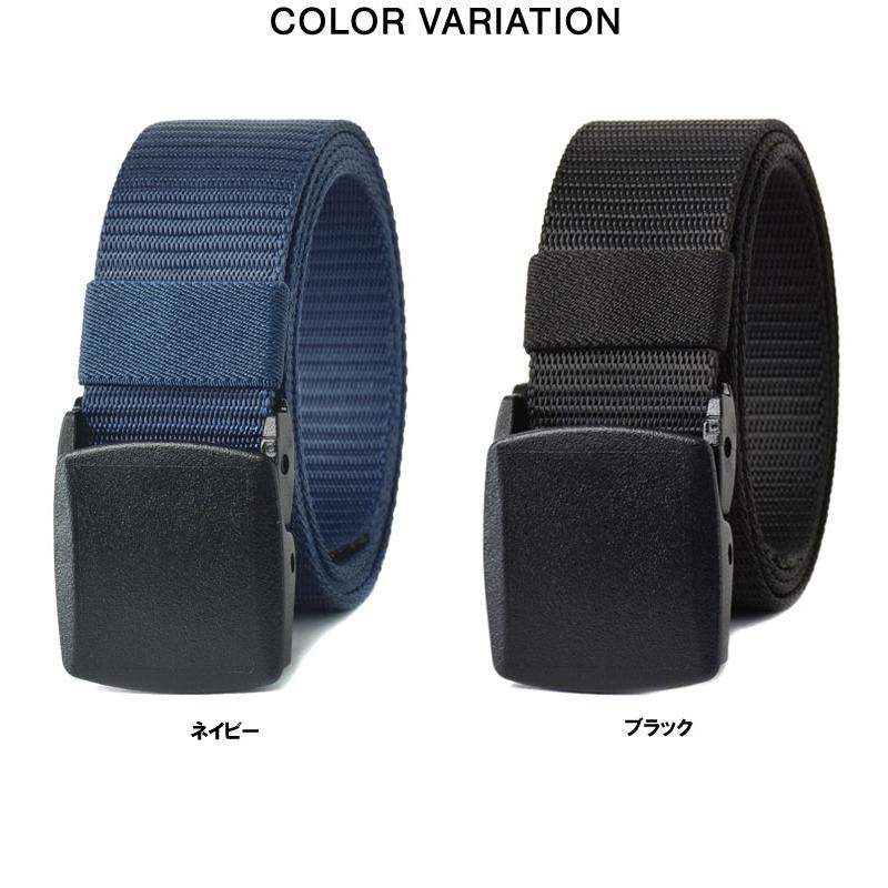 FLAG ON CREW メンズ ベルト 無段階調節 非金属ベルト