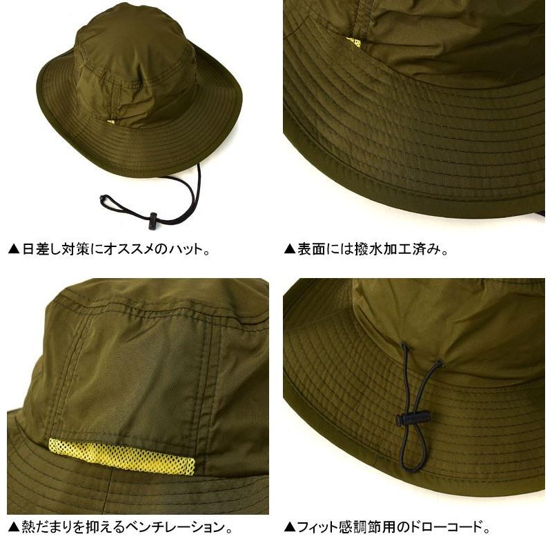 FLAG ON CREW 帽子 サファリハット アドベンチャーハット メンズ