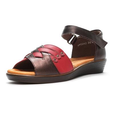 送料無料 ムーンスター スポルス レディース 日本製 本革 コンフォート サンダル SP5942 メタリックブラウンコンビ moonstar SPORTH 本革 軽い 軽量設計 衝撃吸収 天然皮革 革靴 母の日 日傘 ムーンスター スポルス MoonStar 女性用 SPORTH サンダル 撥水 本革 3E