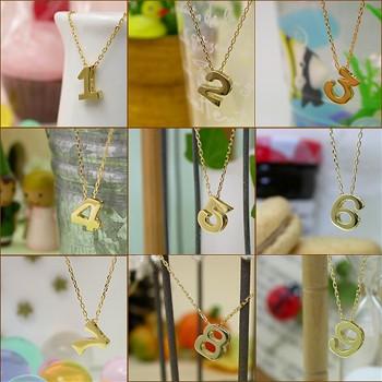 フラッグス flags K18 ナンバーネックレス Number 18金 18K PT フラッグス flags K18 ナンバーネックレス Number 18金 18K PT
