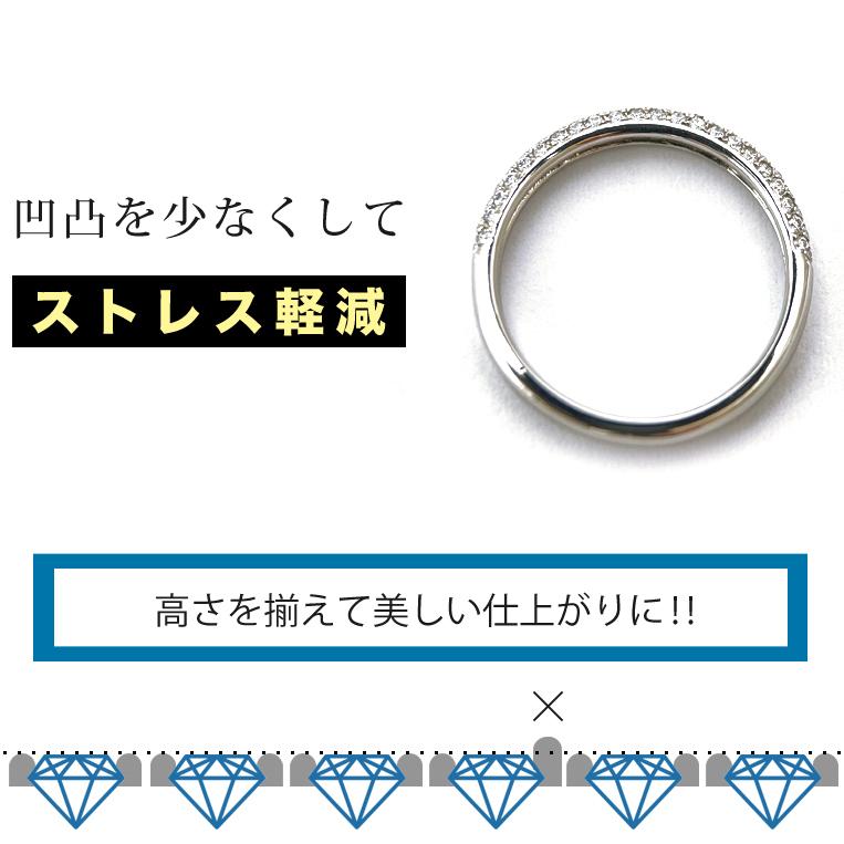 フラッグス flags ダイヤ Pt900 ダイヤモンド 0.25ct パヴェ リング Nano025 PT プラチナ パヴェリング パベ パベリング 指輪 ダイヤリングの画像