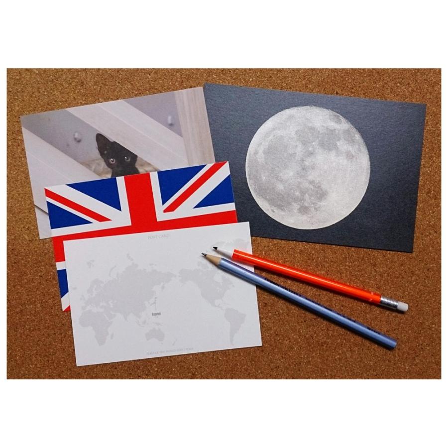 月のポストカード〈満月〉　MOON POST CARD　ムーンポストカード ムーングラフィックス FLAGS |  | 02