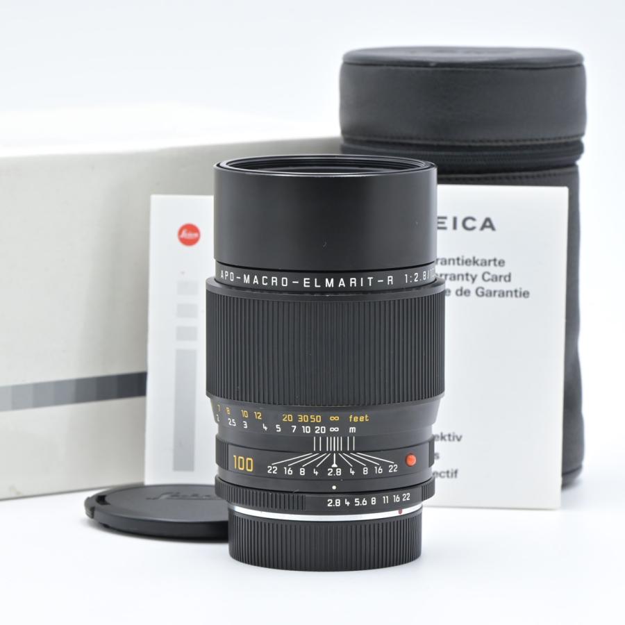 Leica ライカ アポマクロ エルマリート R 100mm F2.8 ROM Leica ライカ APO Macro Elmarit-R 100mm F2.8 ROM 11352 : フラッグ