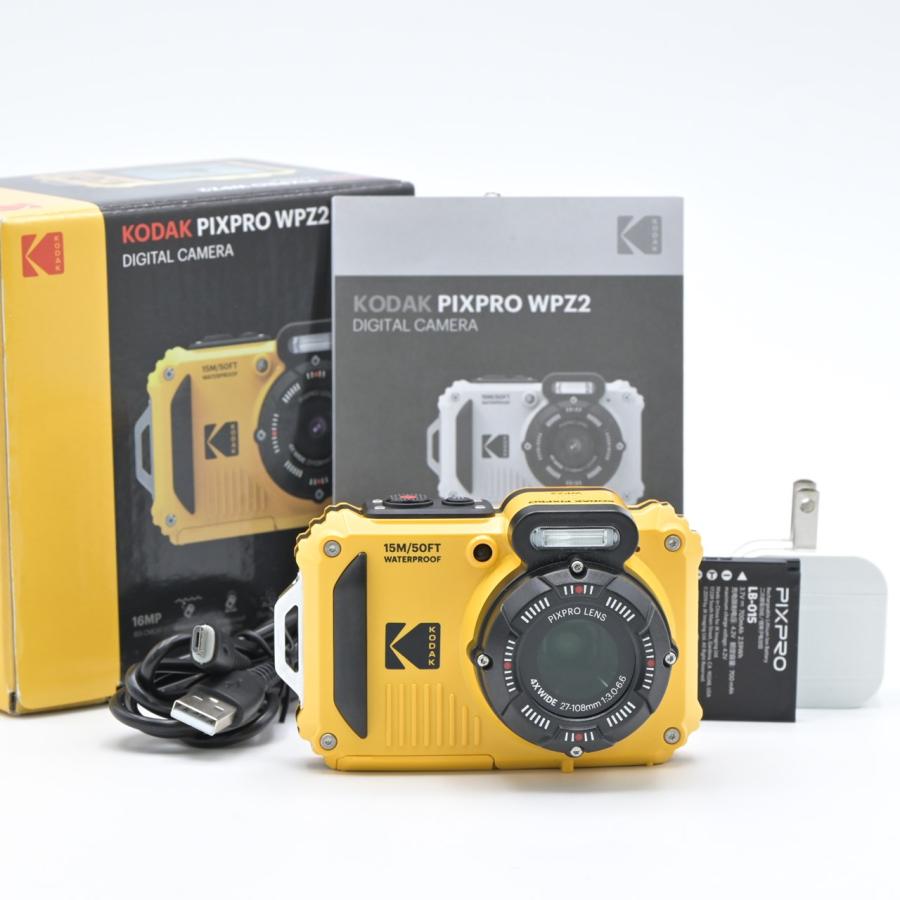 KODAK コダック PIXPRO WPZ2 イエロー | 