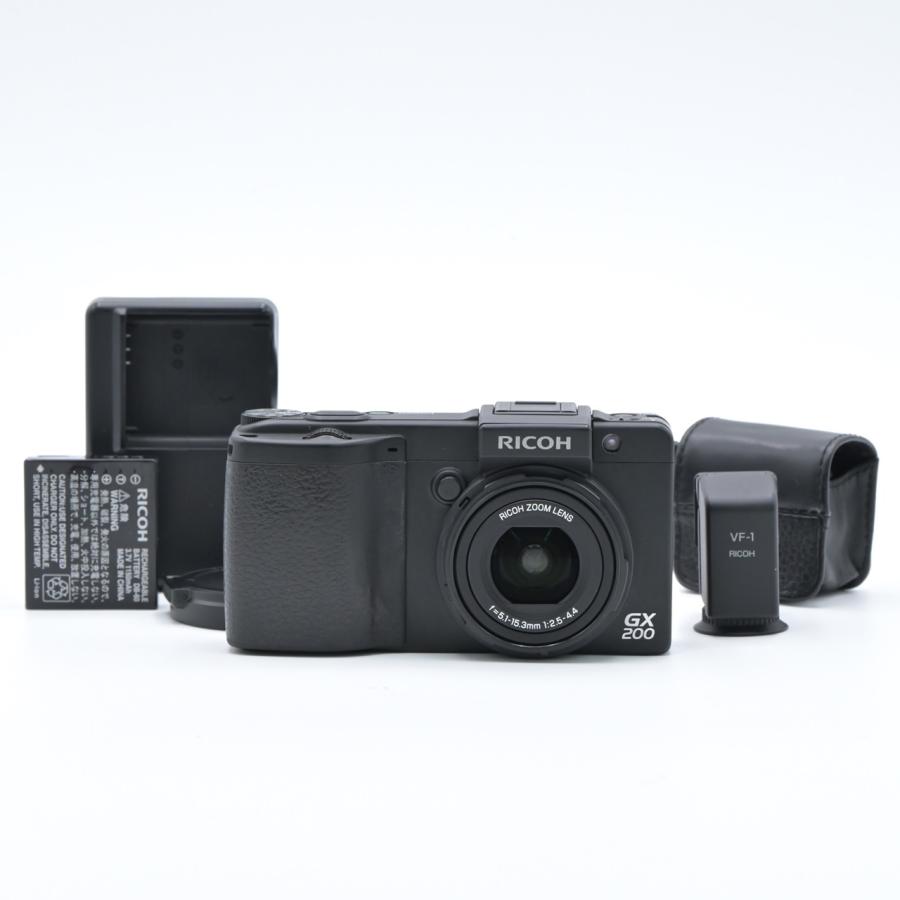 RICOH リコー　GX200 VF KIT 純正ケース付 RICOH リコー GX200 VFキット ビューファインダー VF-1 : フラッグ