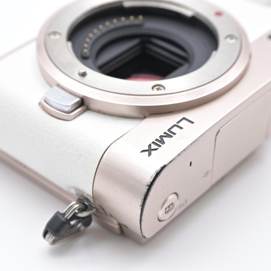 Panasonic LUMIX DC-GF10W【ホワイト】 Panasonic mirrorless single-lens Lumix GF10 double lens kit white
