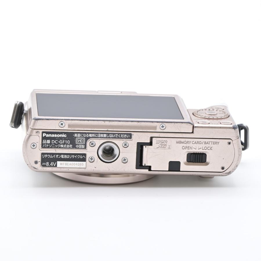 Panasonic LUMIX DC-GF10W【ホワイト】 Panasonic mirrorless single-lens Lumix GF10 double lens kit white