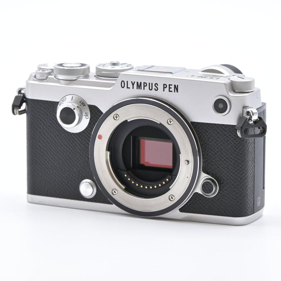 【現状品】OLYMPUS PEN-F ボディ シルバー　ミラーレス一眼　カメラ Amazon.co.jp: OLYMPUS Mirrorless Single-Lens Reflex Camera PEN-F