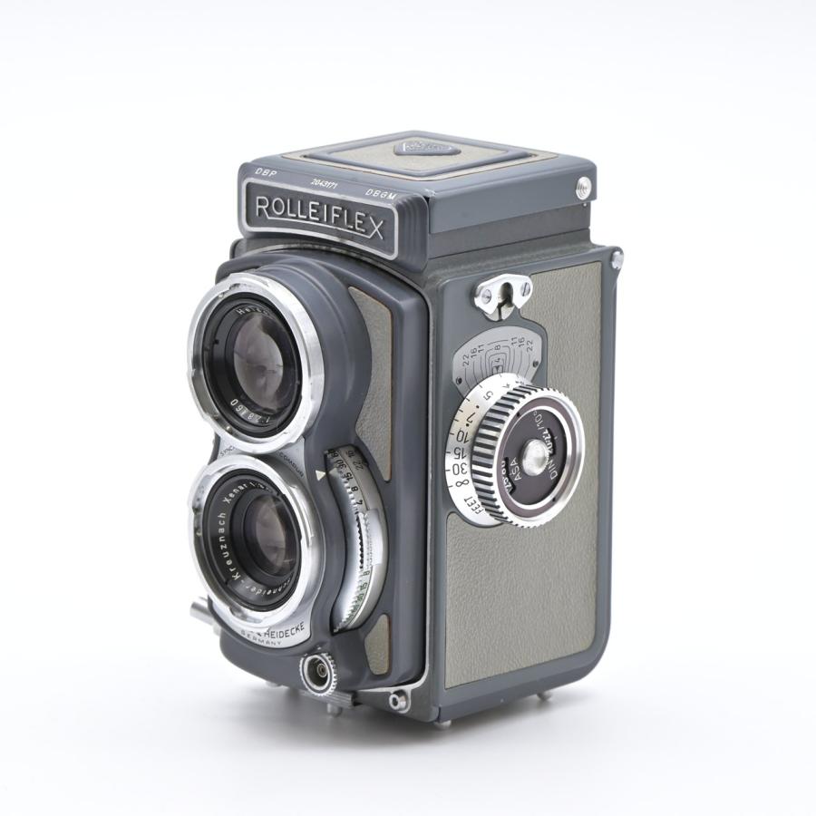 Rollei ローライ 4 x 4 Xenar 60mm F3.5 ベビーローライ Rolleilux 露出計フード &純正ケース付属 |  | 01