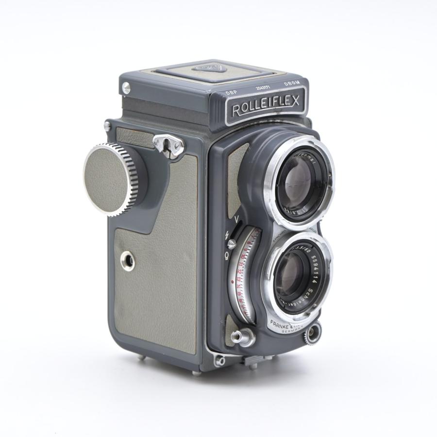 Rollei ローライ 4 x 4 Xenar 60mm F3.5 ベビーローライ Rolleilux 露出計フード &純正ケース付属 |  | 02