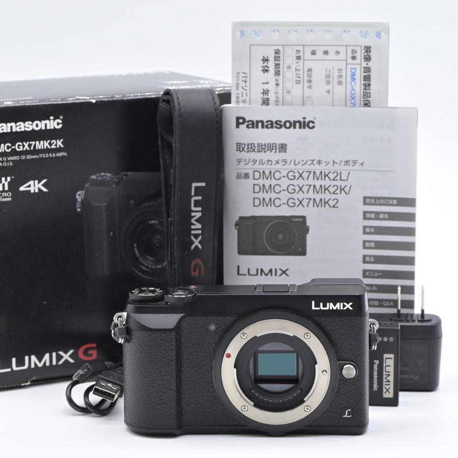 Panasonic パナソニック LUMIX DMC-GX7MK2-K ボディ | 