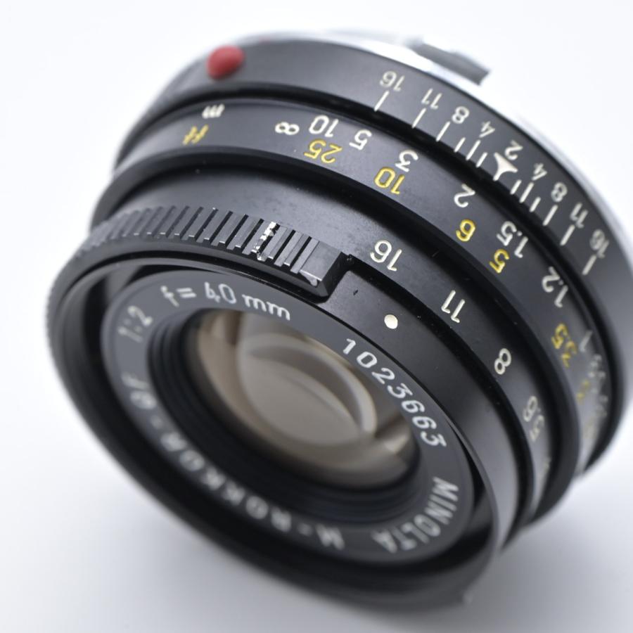 Minolta ミノルタ M-ROKKOR-QF 40mm F2 |  | 06