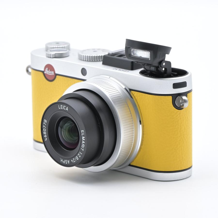 Leica ライカ X2 シルバー アラカルト イエローレザー : フラッグ
