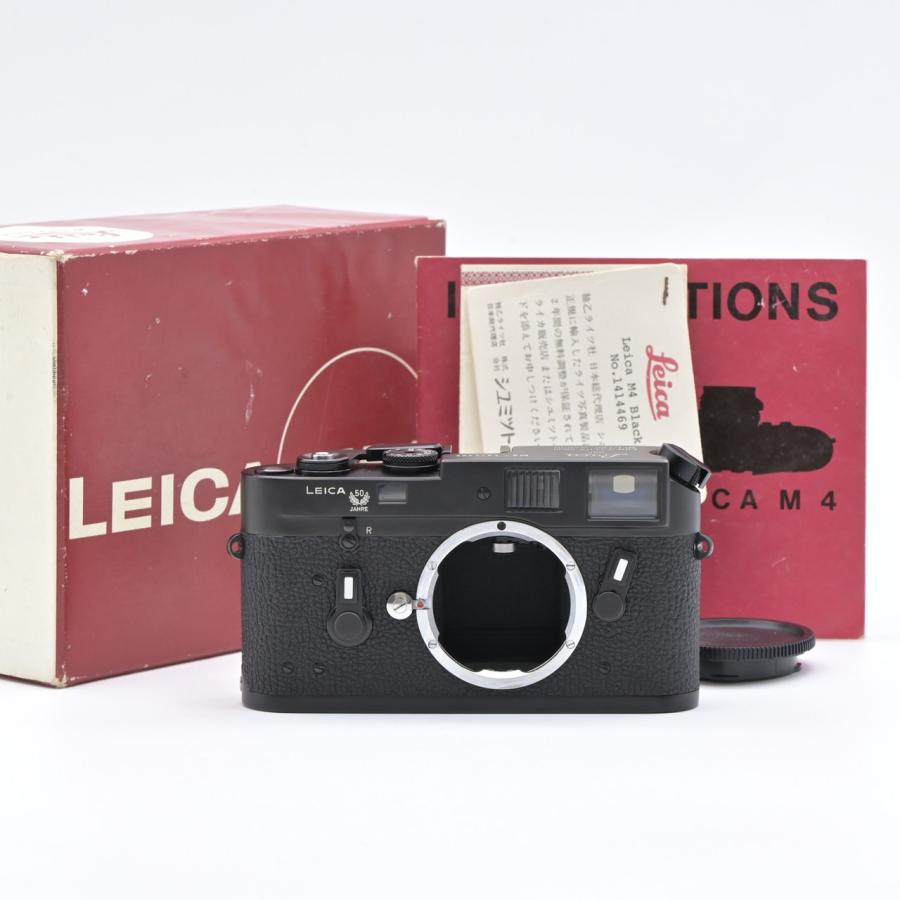 ライカ Leica M4 ブラッククローム 50周年記念モデル 中古】(ライカ) Leica M4 ブラッククローム 50周年記念モデル