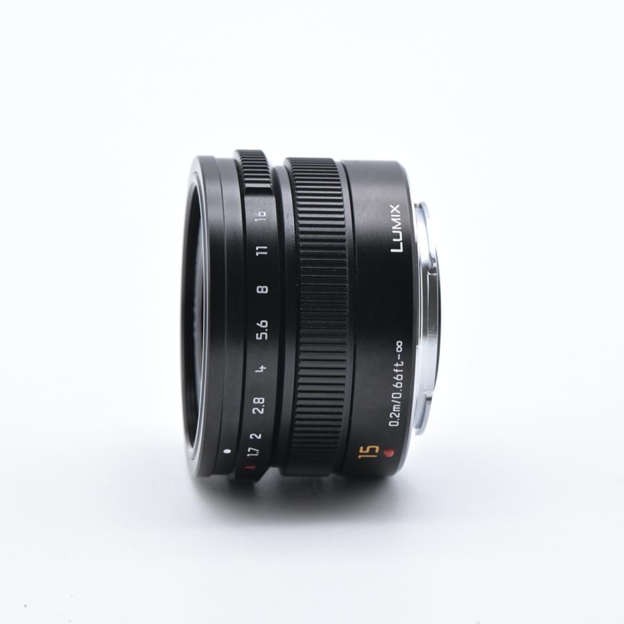 Panasonic パナソニック DG SUMMILUX 15mm F1.7 ASPH. ブラック H-X015-K |  | 05